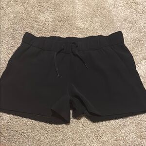 Lululemon Athletica Black Athletic Shorts with Elastic Waistband